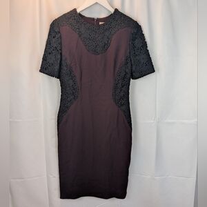 Erdem 2014 Jena wool dress size 8 in EUC